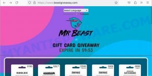 Mr Beast Gift Cards Giveaway Scam