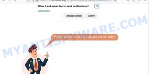 Not-robot.top Human Verification Scam