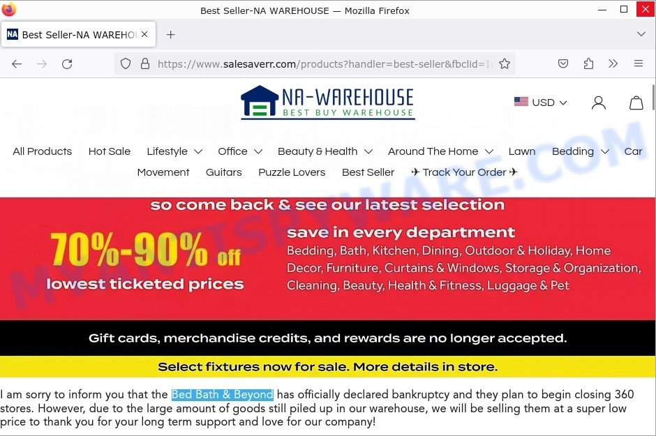 Salesaverr.com BBB Scam