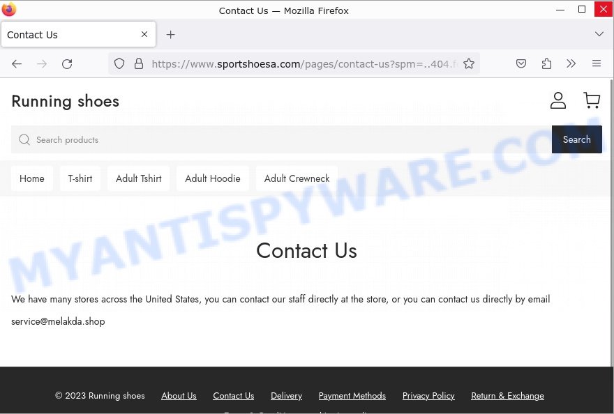 Sportshoesa.com Brooks running shoes Scam contacts