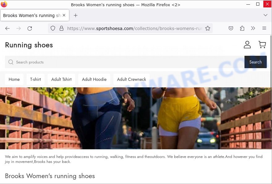 Sportshoesa.com Brooks running shoes Scam
