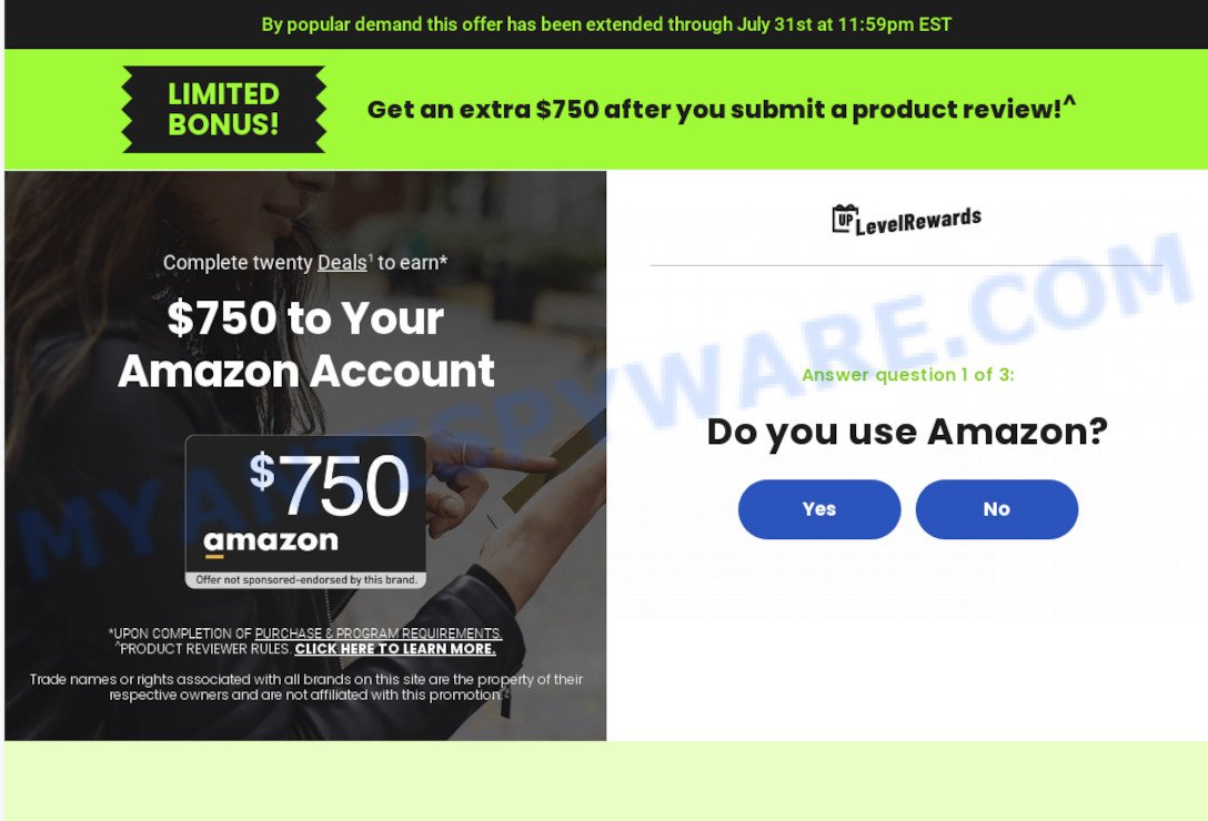 Testproductsnow.com Amazon Product Tester Scam rewardsgiantusa