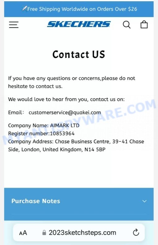 2023sketchsteps.com scam contacts