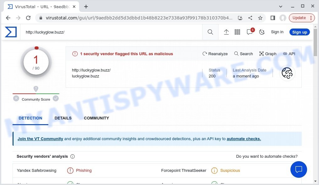 Bank of America 70th Anniversary Financial Subsidy phishing
