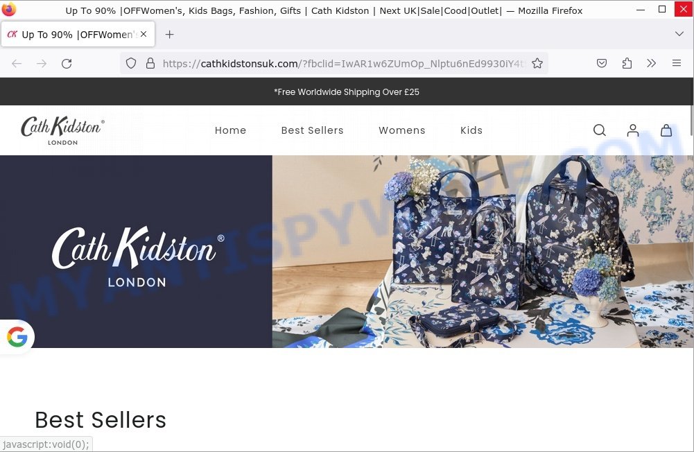 Cath Kidston Clearance Scam store
