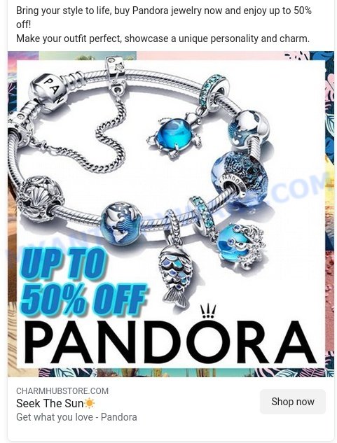 Charmhubstore.com ads