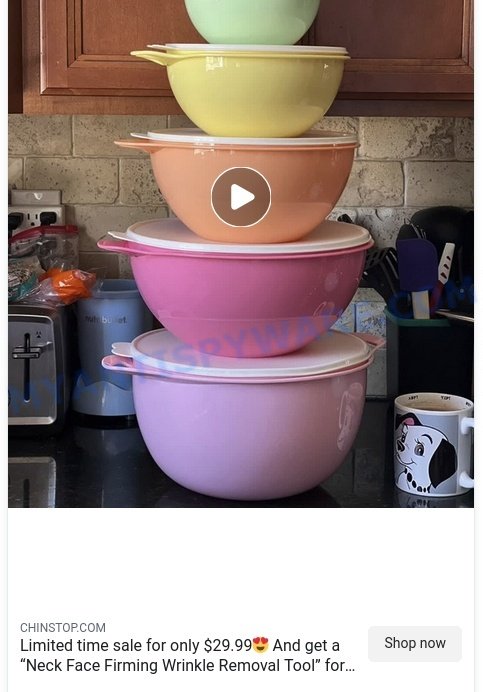 Chinstop.com Scam ads