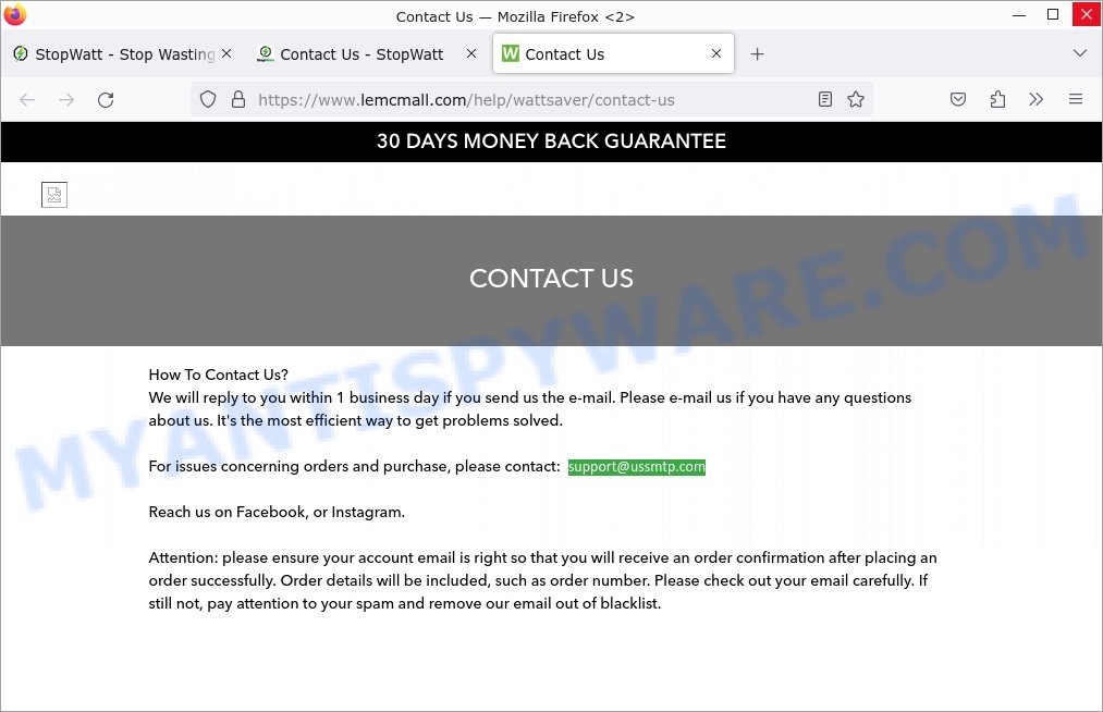 Elon Musk Energy Saving Device Scam contacts