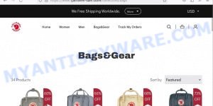 Fjallraven-sale.store Autumn clearance Scam