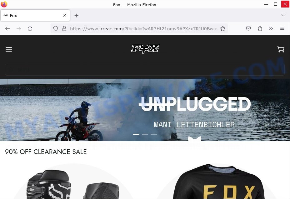 Irreac.com Scam Store