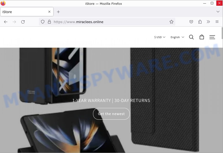 Miraclees.Online scam store