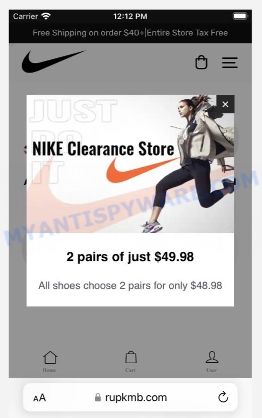 Nike Factory Store Scam