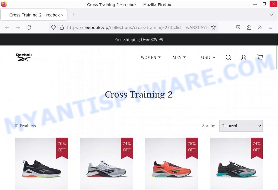 Reebook.Vip store scam