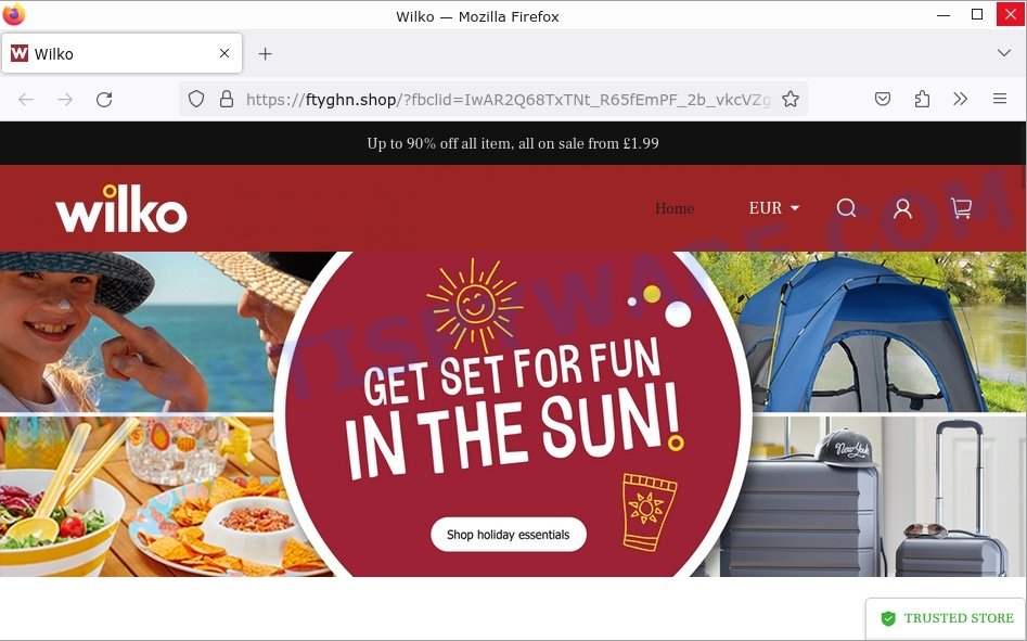 Wilko Clearance Sale Scam store