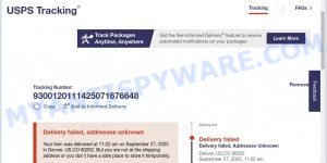 9300120111425071676648 fake USPS tracking