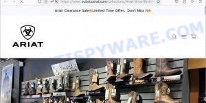 ARIAT Clearance Sale Scam stores