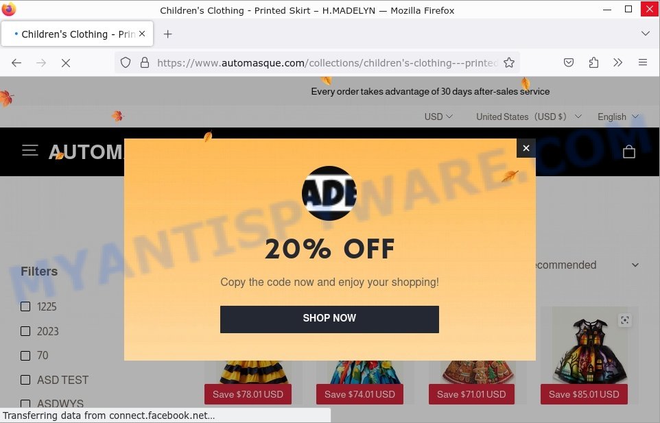 Automasque.com scam