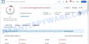 Beedpakes-usps.com phishing malware