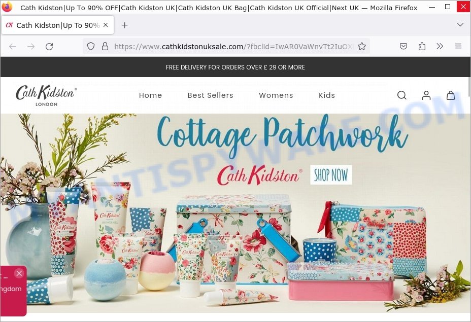 Cathkidstonuksale.com Scam store