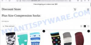 Denrank.com Plus Size Compression Socks Scam