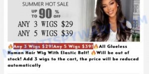 Glueles-Hair.com scam store