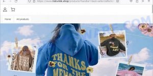 Hdcvnbk.shop scam store