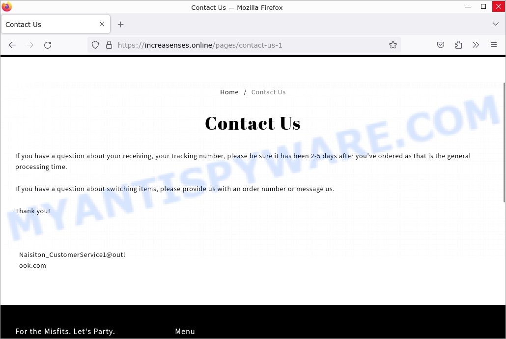 https://www.myantispyware.com/wp-content/uploads/2023/09/Increasenses.Online-WAREHOUSE-SALE-scam-contacts.jpg