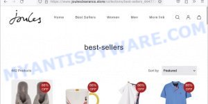 Joulesclearance.store Scam store