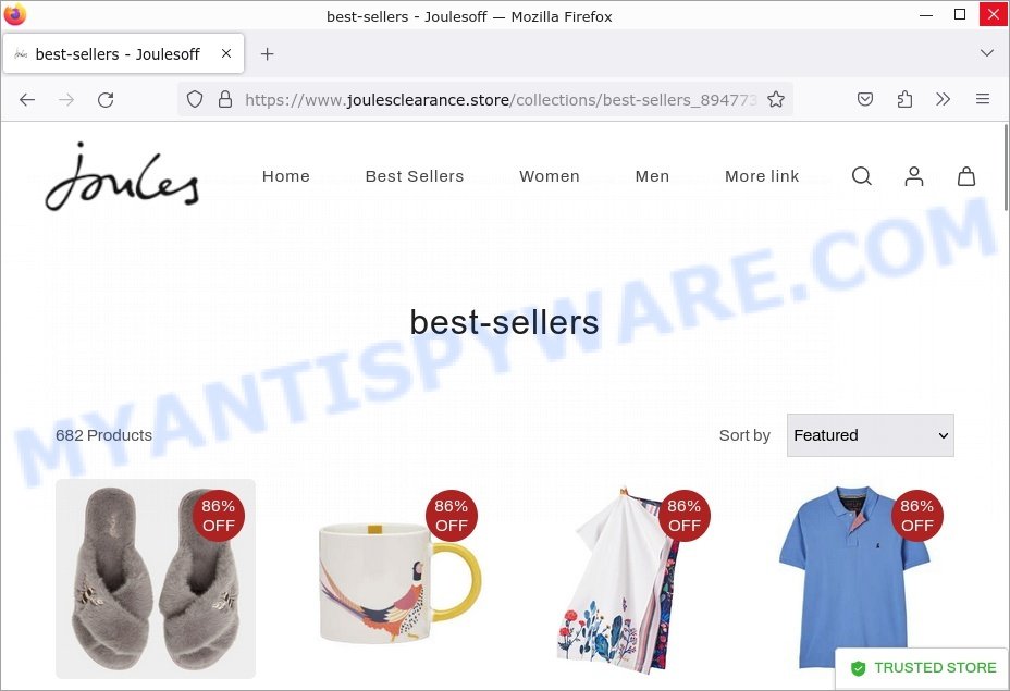 Joulesclearance.store Scam store