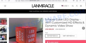 Lanmiracle.com scam store