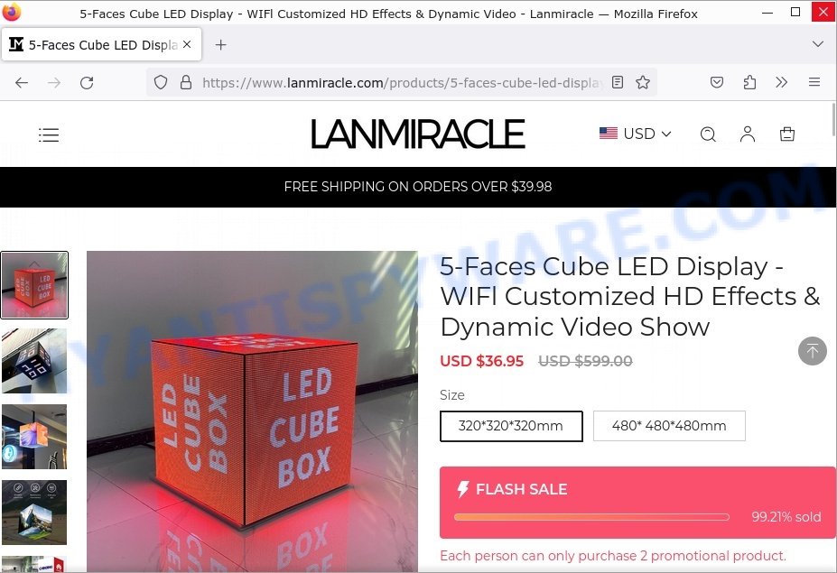 Lanmiracle.com scam store