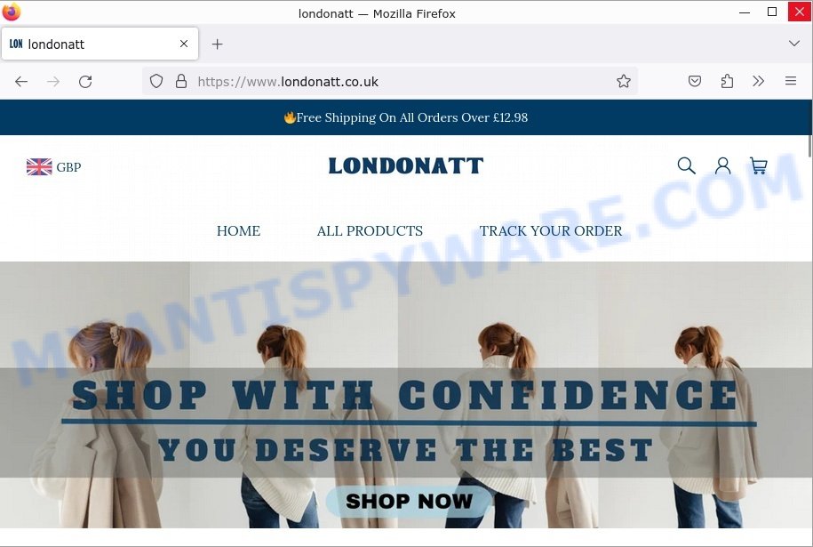 Londonatt.co.uk scam store