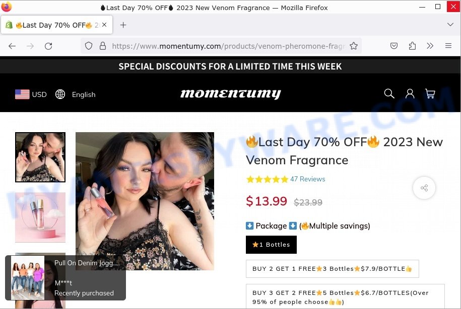 Momentumy.com scam store