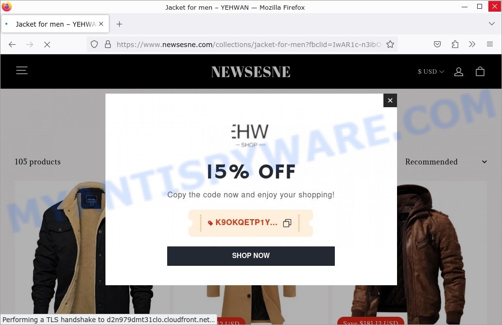 Newsesne.com YEHWAN scam store