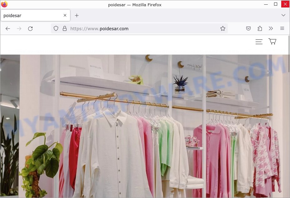 Poidesar.com scam store