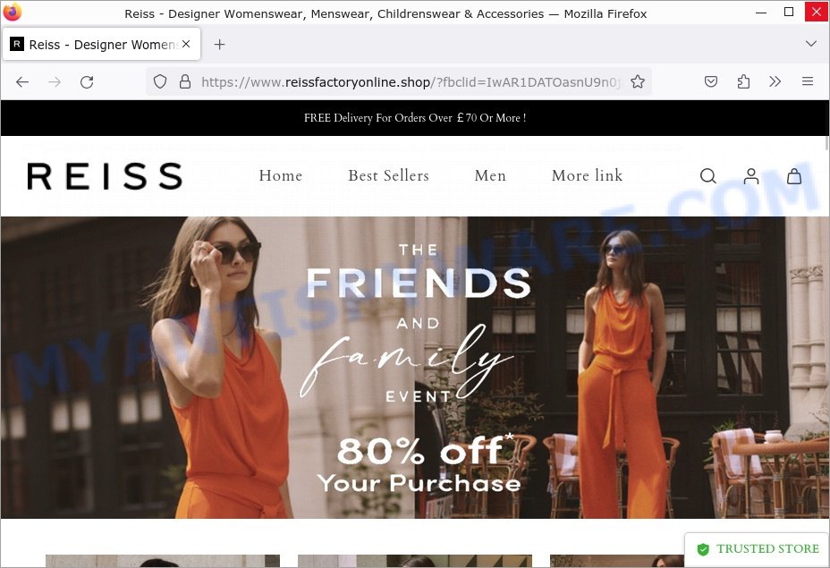 Reissfactoryonline.shop scam store