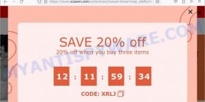 Scaoen.com scam store