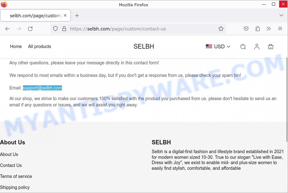 Selbh.com 2023 FALL.WINTER scam contacts