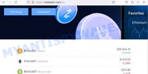 Teslaxpro.com crypto scam