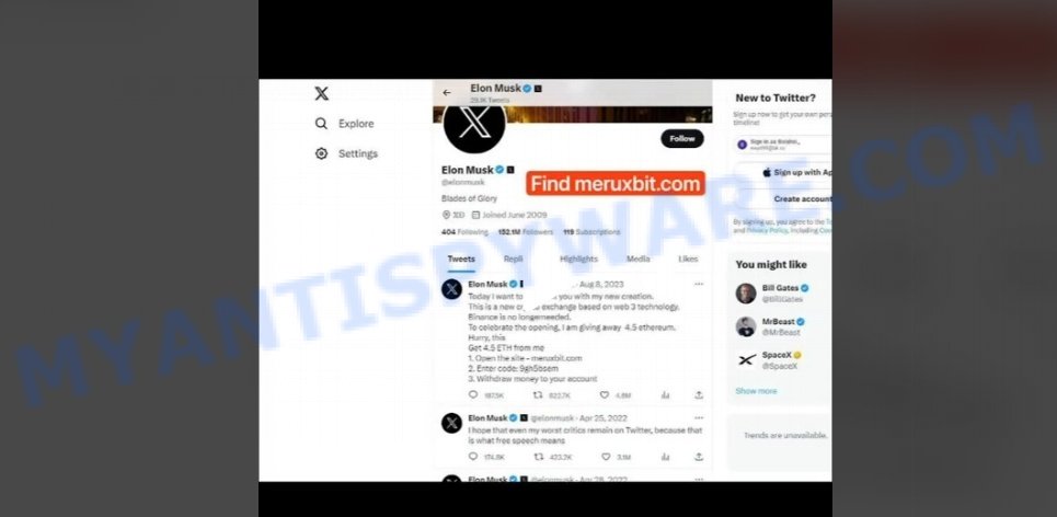 TikTok crypto eth Scam