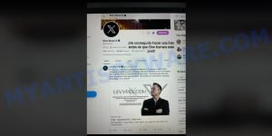 TikTok video crypto btc scam