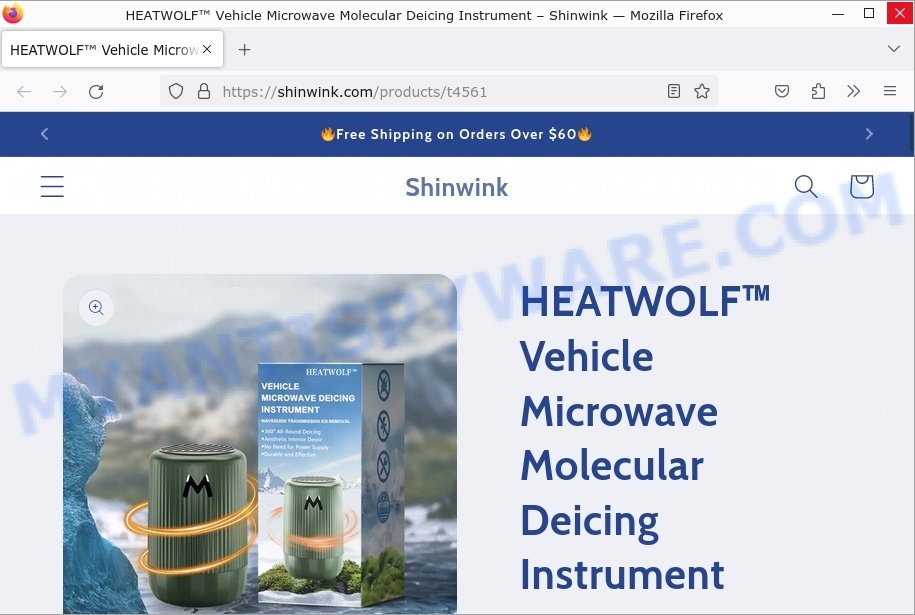 Vehicle Microwave Molecular Deicing Instrument shinwink.com