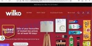 Wilkoclosing.com Scam store