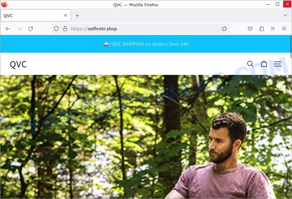 esfhretr.shop QVC scam
