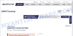 9300120111410471677884 fake USPS Tracking