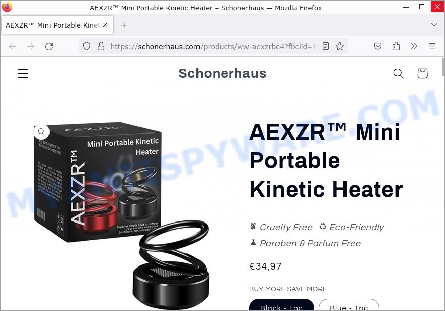 Portable Kinetic Molecular Heater, Kinetic Mini Heater, Aexzr Portable  Kinetic