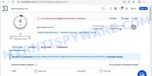 Appcloudgroup.com malware