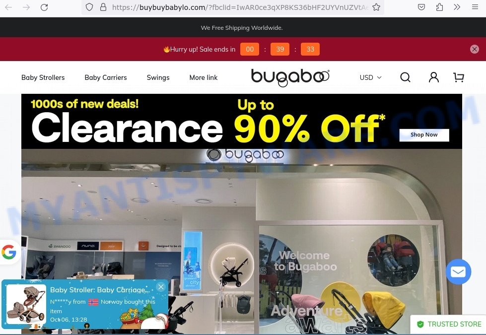 Buybuybabylo.com scam