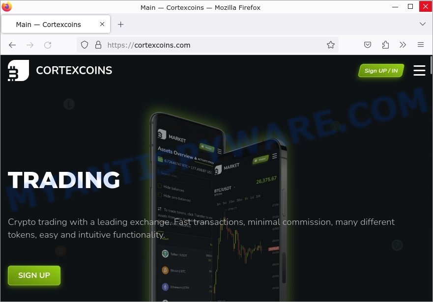 Cortexcoins.com scam