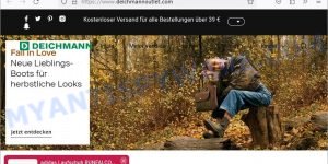 Deichmannoutlet.shop Deichmann Outlet Scam